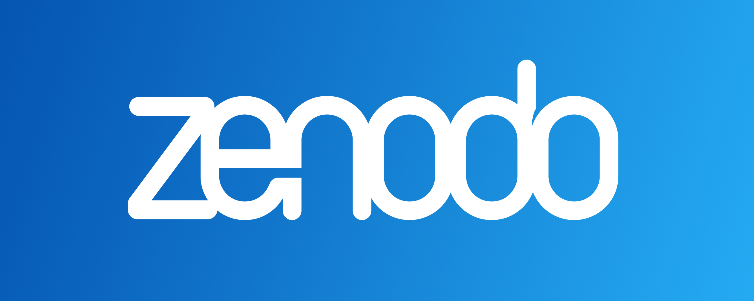 Logo repozytorium Zenodo
